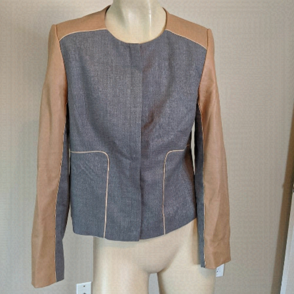 𝅺JUDITH & Charles blazer jacket wool lamb